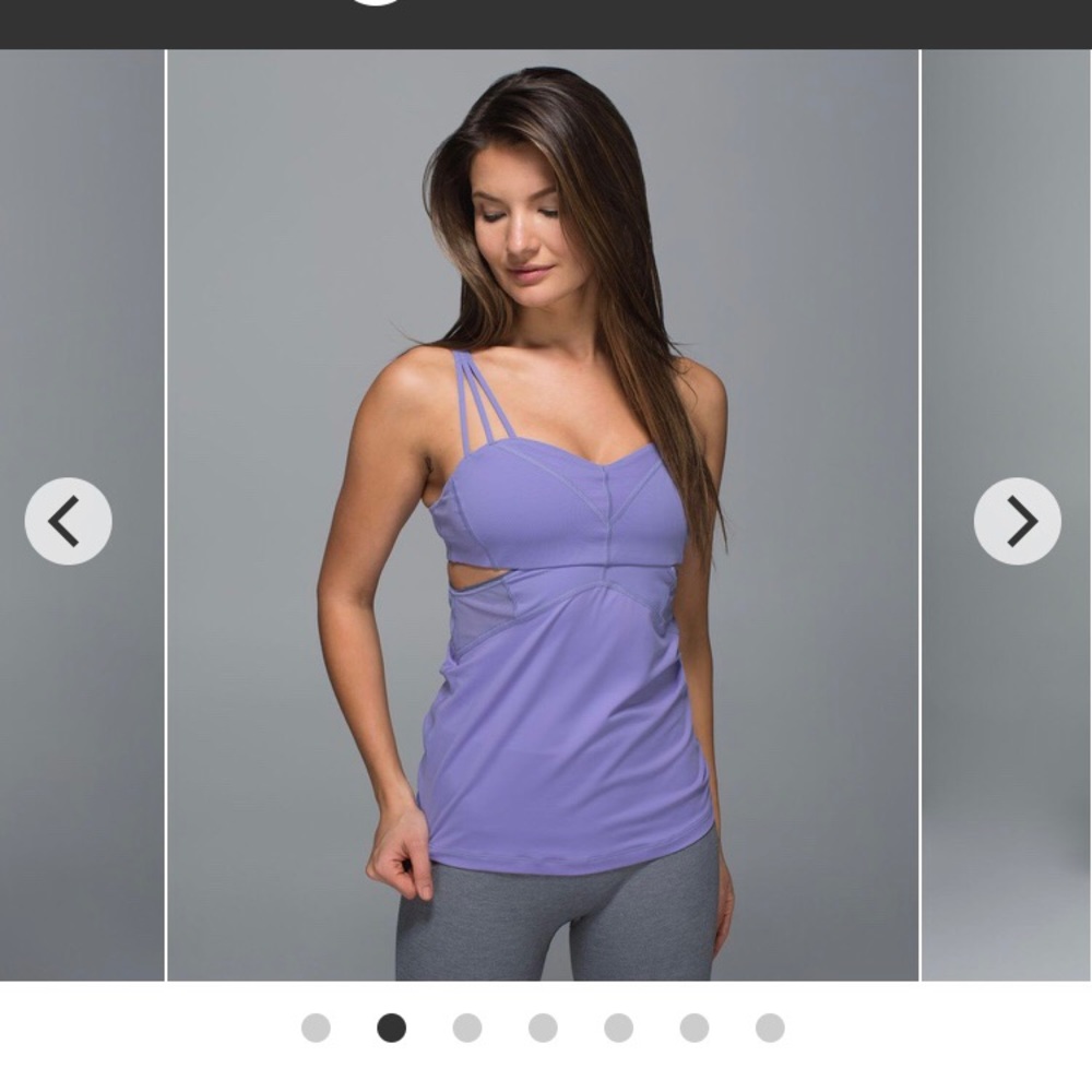 Lulu 🍋 Exquisite Tank Purple